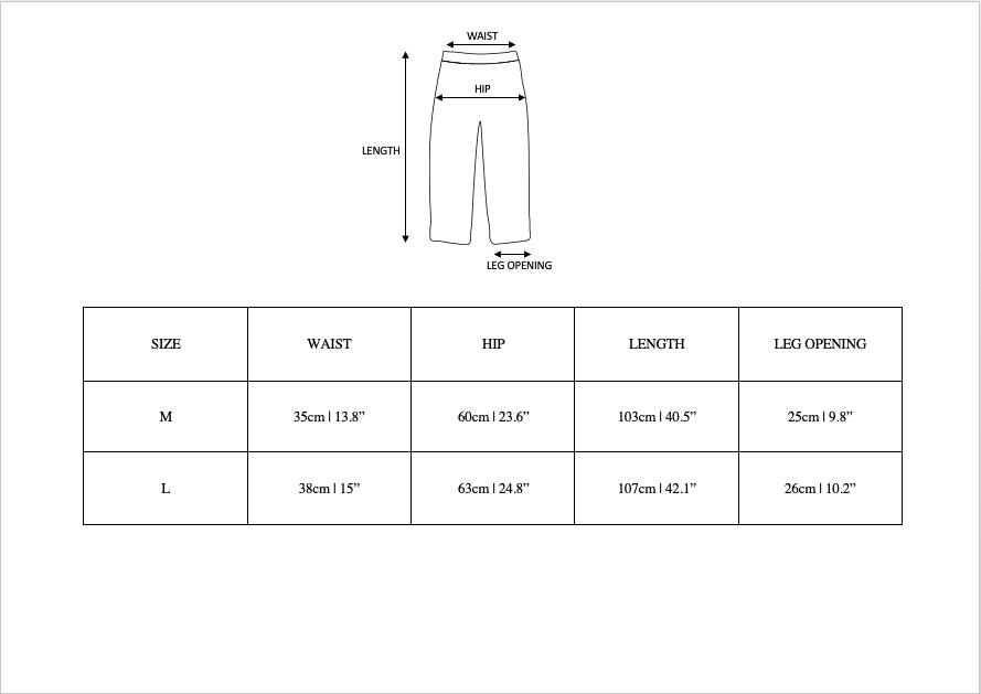 AWA PRINTED SWEATPANTS