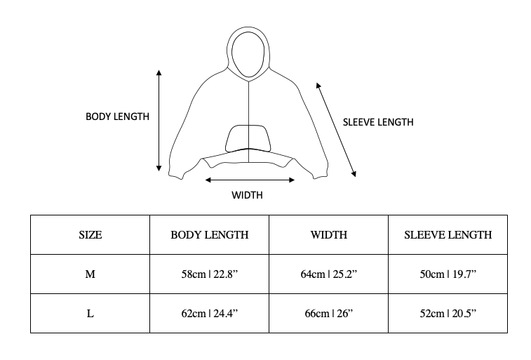 AWA PRINTED HOODIE ZIP