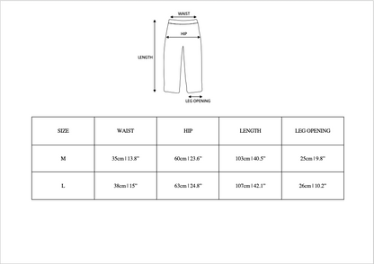 AWA PRINTED SWEATPANTS